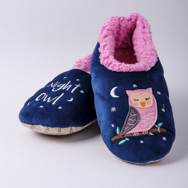 Papuci de casa Snoozies Bufnita