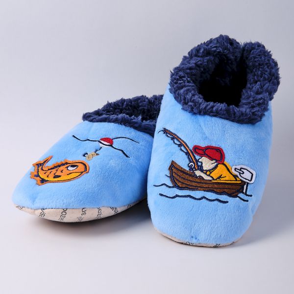 Papuci de casa Snoozies Mens Fisherman
