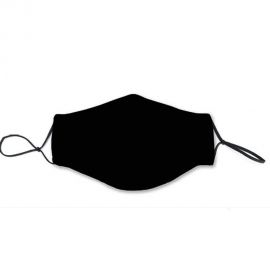 Masca Snoozies neagra 3 straturi, din bumbac cu 4 filtre de rezerva incluse