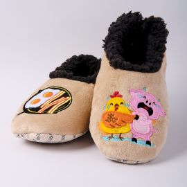 Papuci de casa Snoozies Chicken and Pig 